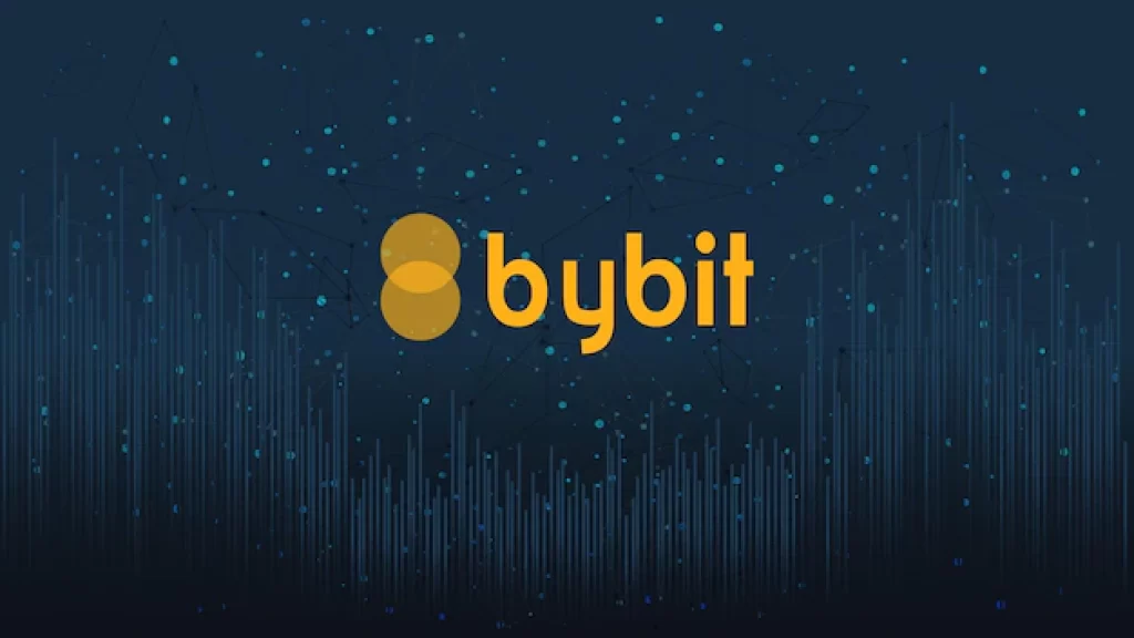 bybit cryptocurrency stock market name with logo abstract digital background crypto stock exchange news media vector eps10 337410 2653