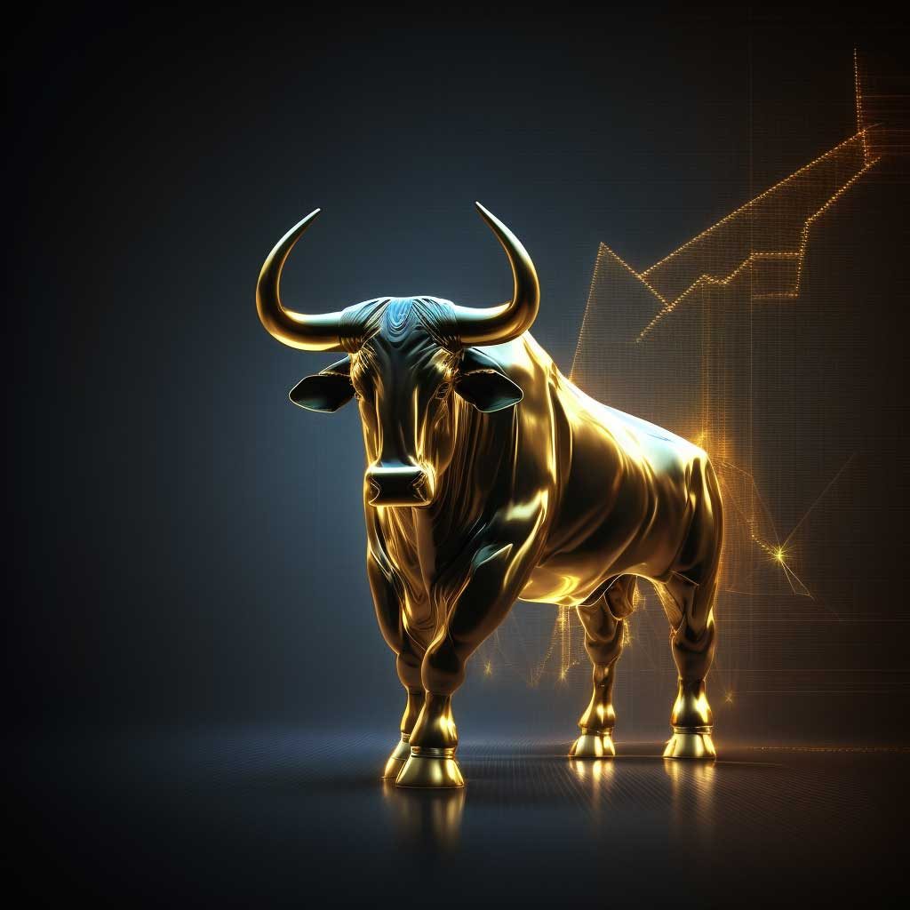 gold bull trading market chart