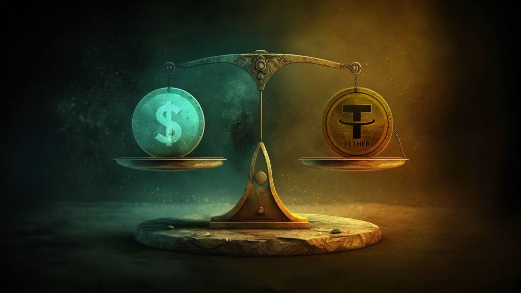 balance stablecoins stable cryptocurrency Tether USDT 1